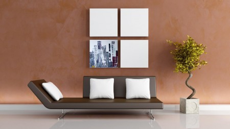 'Förort' 40x40 (4cm tjock) Pris: 500 SEK